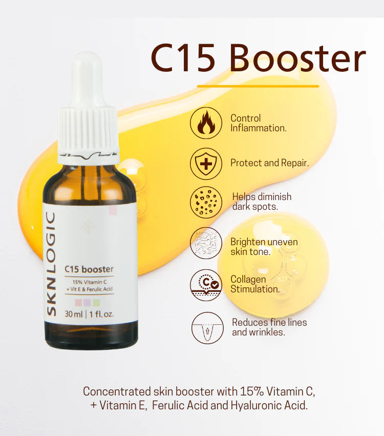 SKNlogic C15 Booster - 30ml