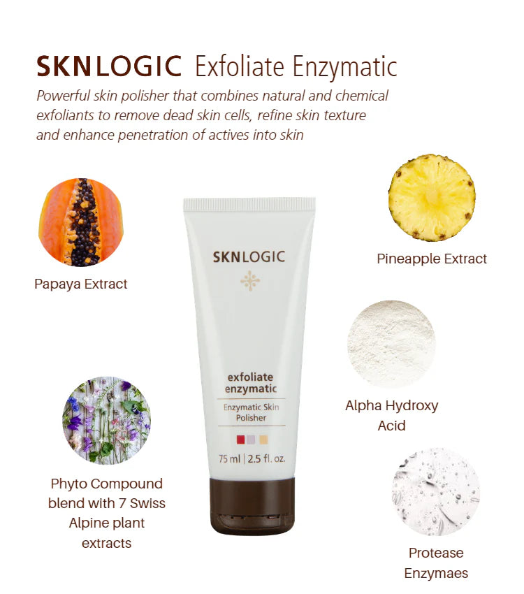 SKNlogic Exfoliate Enzymatic - 75ml