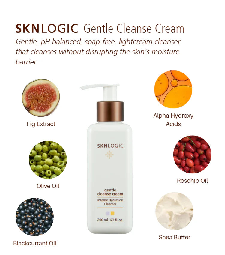 SKNlogic Gentle Cleanse Cream - 200ml