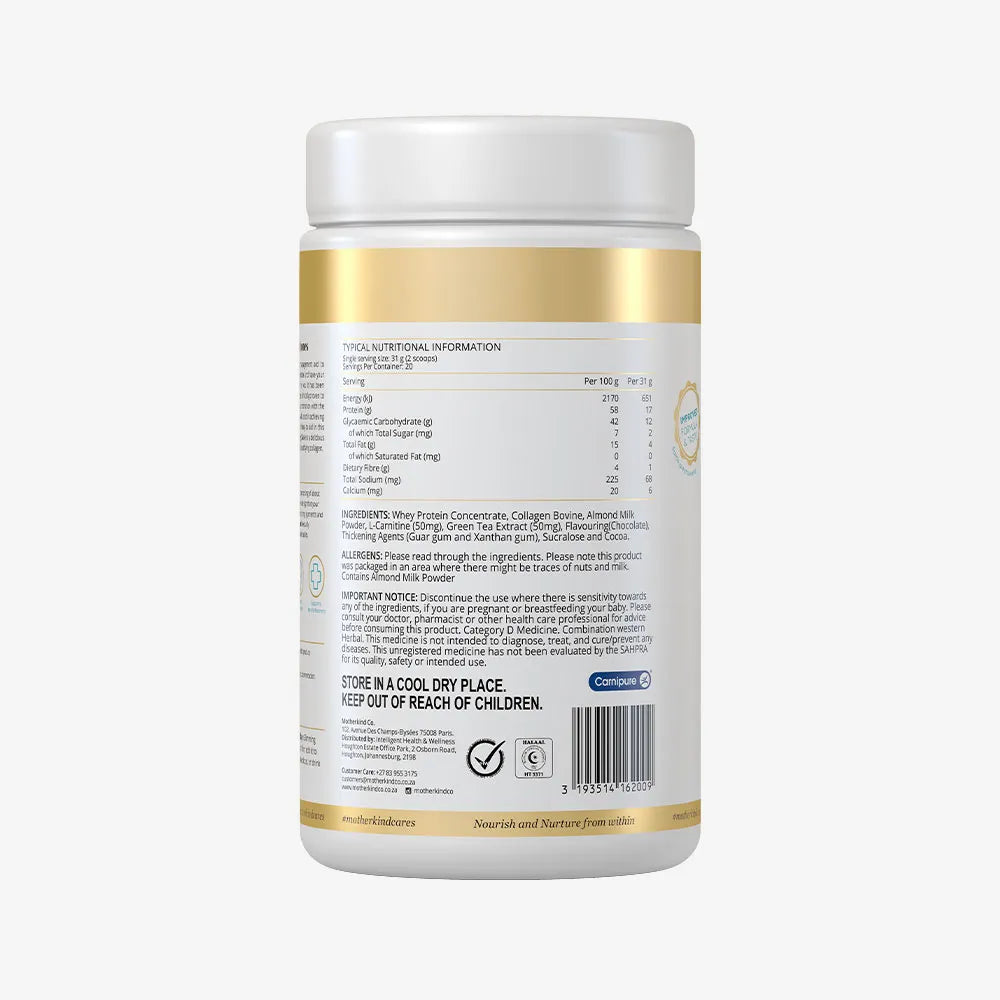 Motherkind Collagen Slimming Shake - Cocoa & Almond (Chocolate)