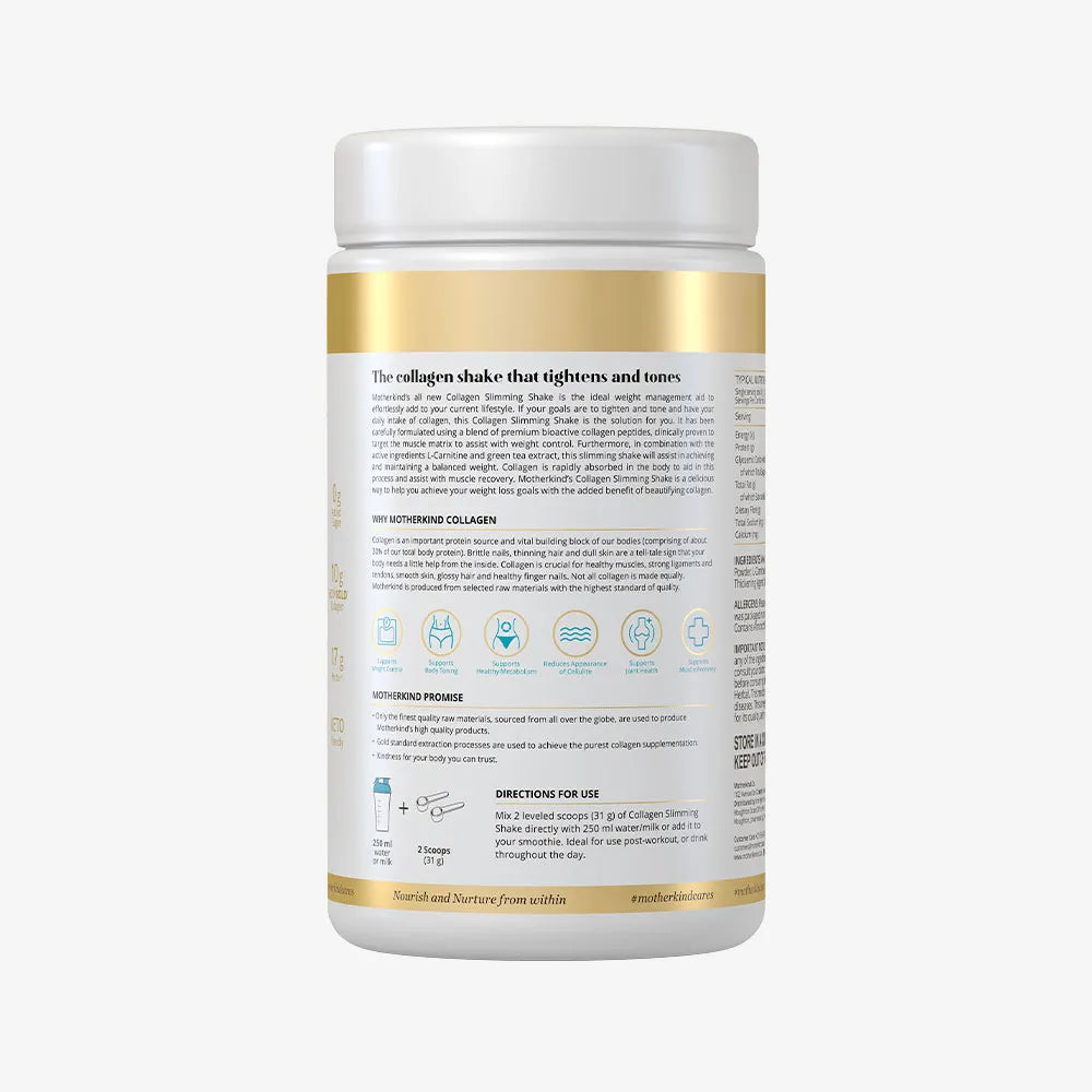 Motherkind Collagen Slimming Shake - Vanilla & Almond