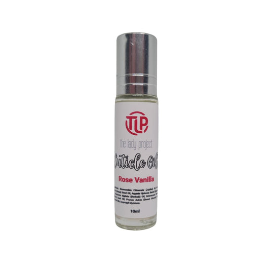 Rose Vanilla Cuticle Oil - 10ml Roll On